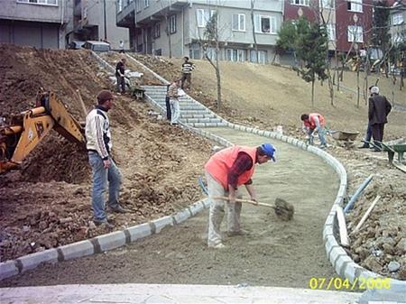 Esenler Belediyesi Yeşil Alan Park Yapım İşi